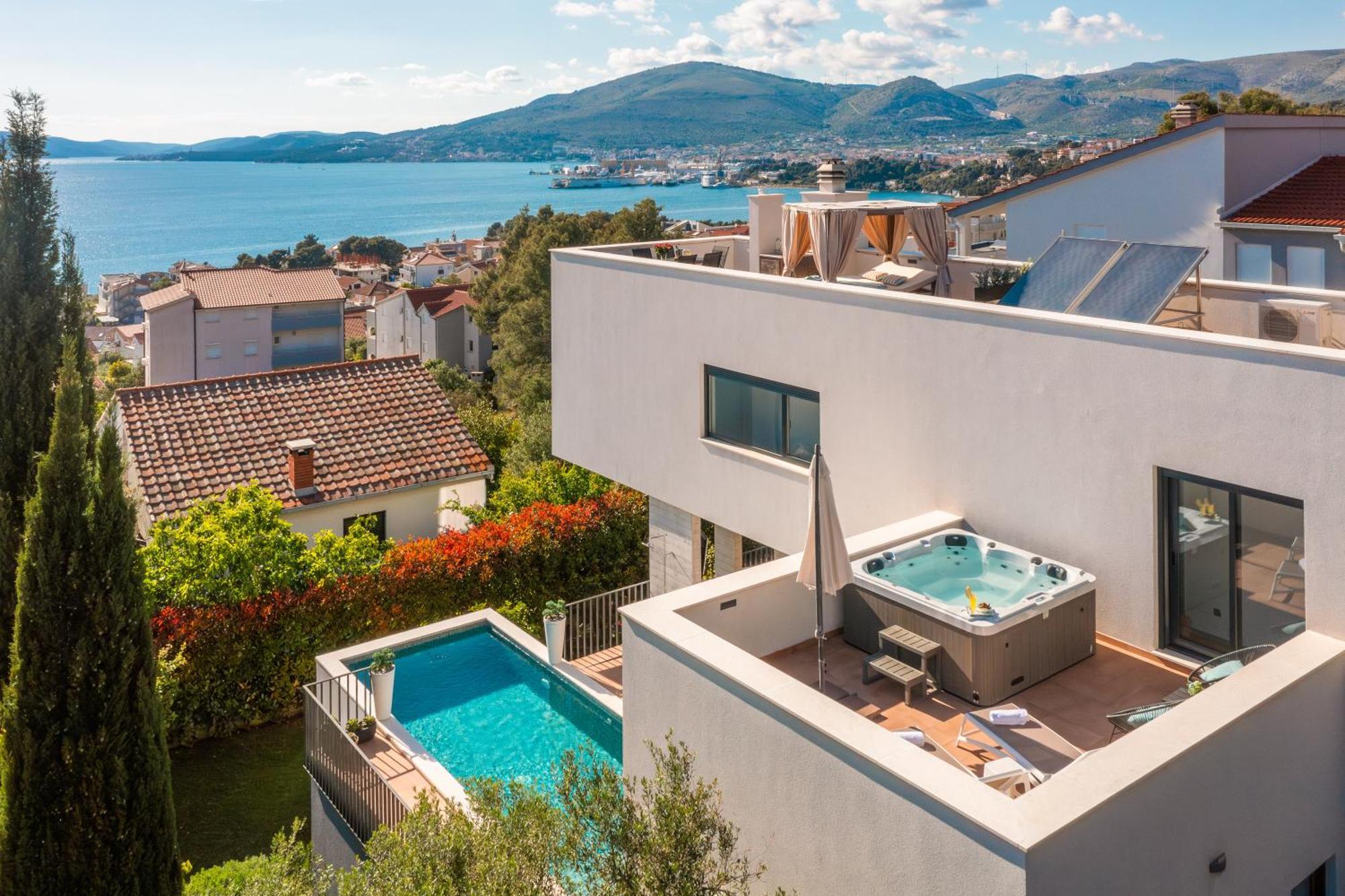 Villa Marulovo Hills Trogir Exterior foto
